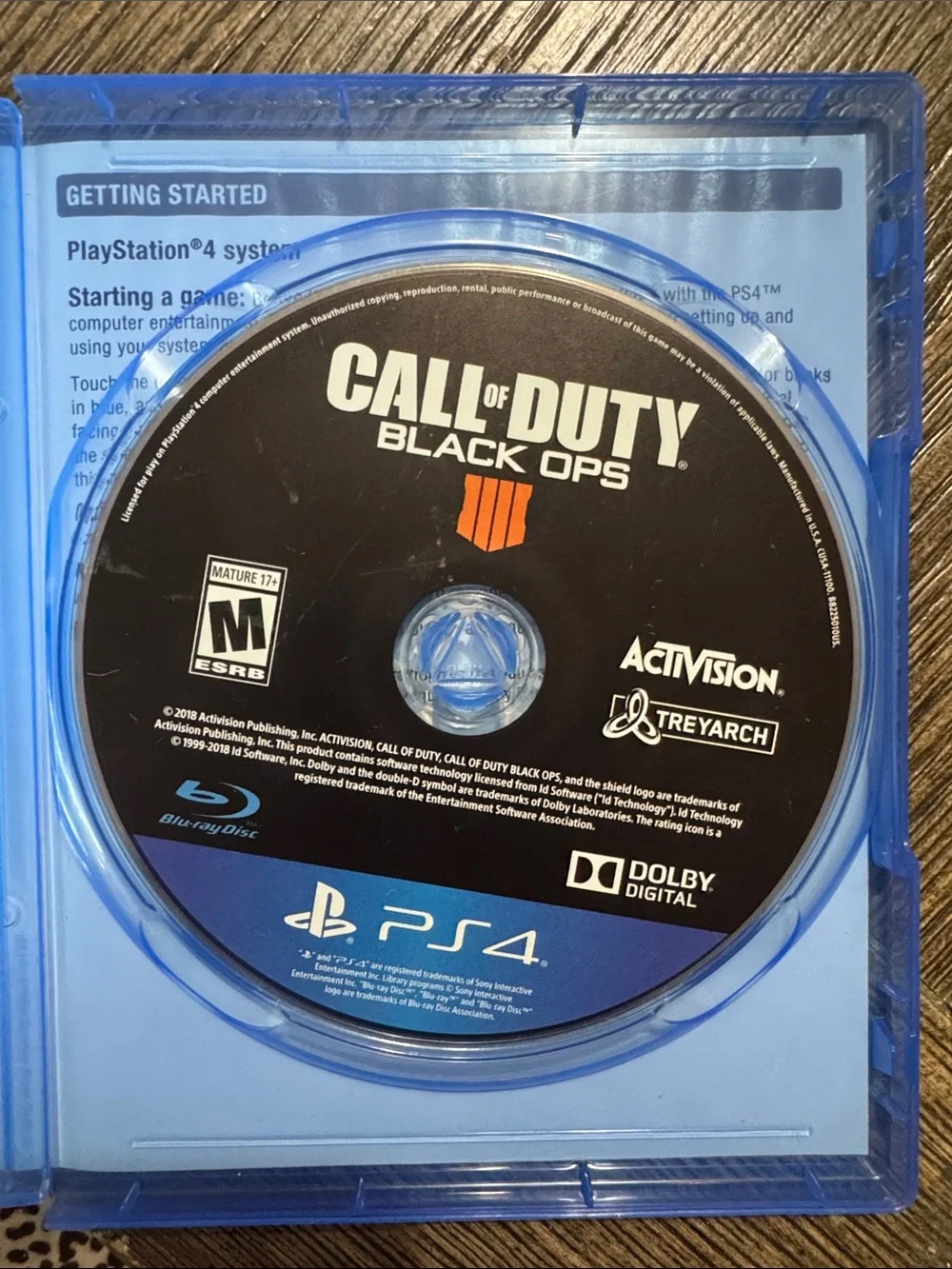 Call of Duty Black Ops 4 PS4 PlayStation 4 Complete CIB Tested
